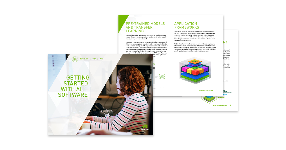 Getting Started With AI Software | NVIDIA