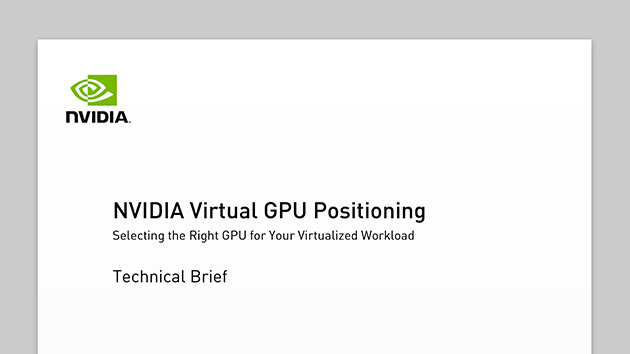 Nvidia Virtual Gpu Positioning
