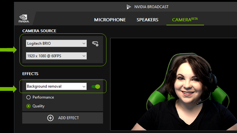 NVIDIA Broadcast App: AI-Powered Voice and Video