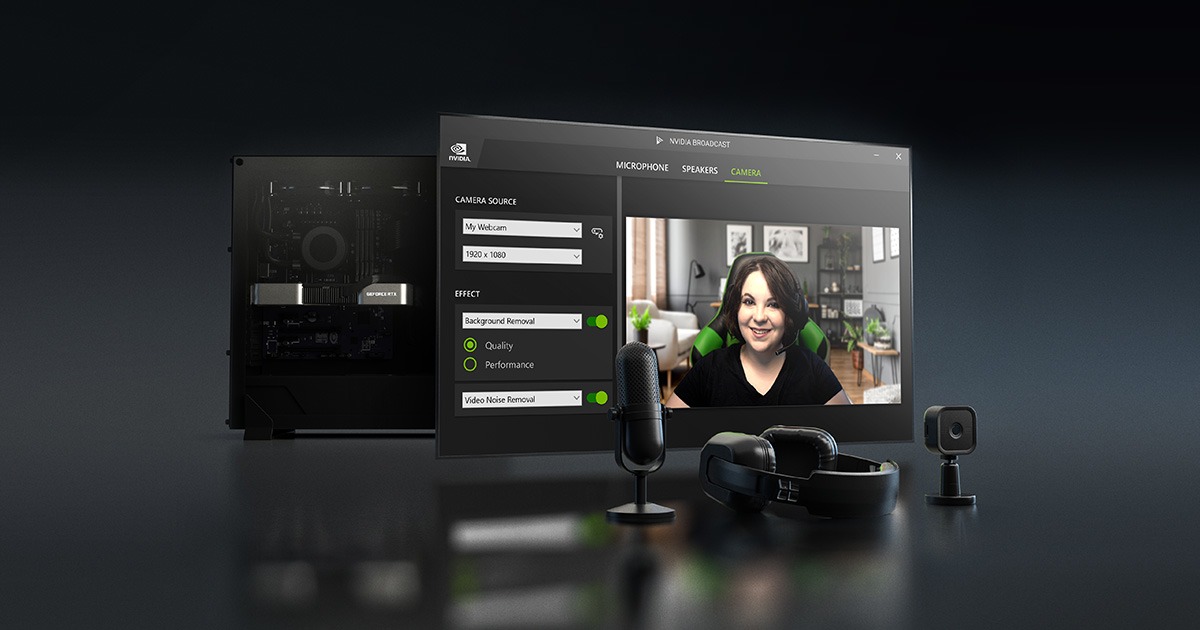 NVIDIA Broadcast App: AI-Powered Voice and Video | NVIDIA