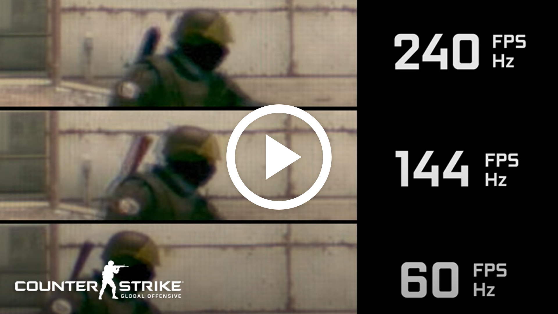  『CS:GO』の高フレーム レート - スローモーション検証映像