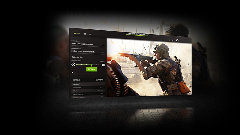 geforce experience driver