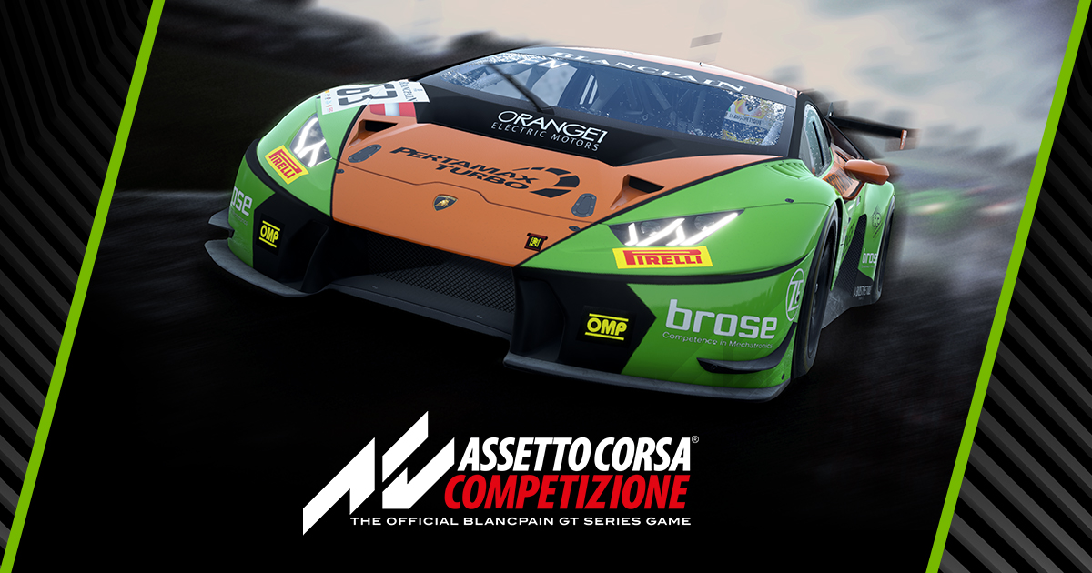 Assetto Corsa Competizione Shows-Off Its NVIDIA RTX Ray-Traced