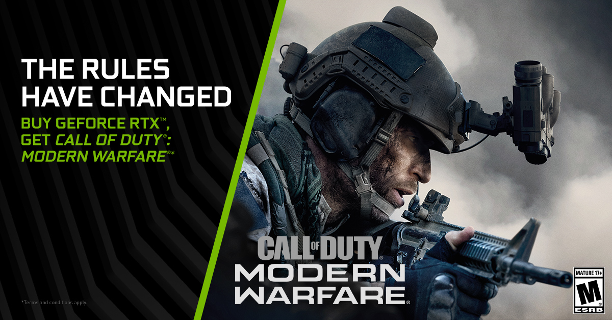 The GeForce RTX Call of Duty: Modern 
