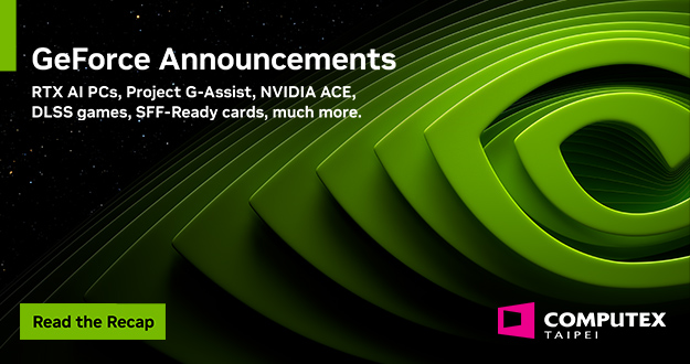 GeForce At Computex 2024: Project G-Assist AI Assistant, NVIDIA ACE, Star Wars™ Outlaws Adds DLSS 3.5, SFF-Ready Unveiled, ComfyUI Acceleration, And Much More Announced