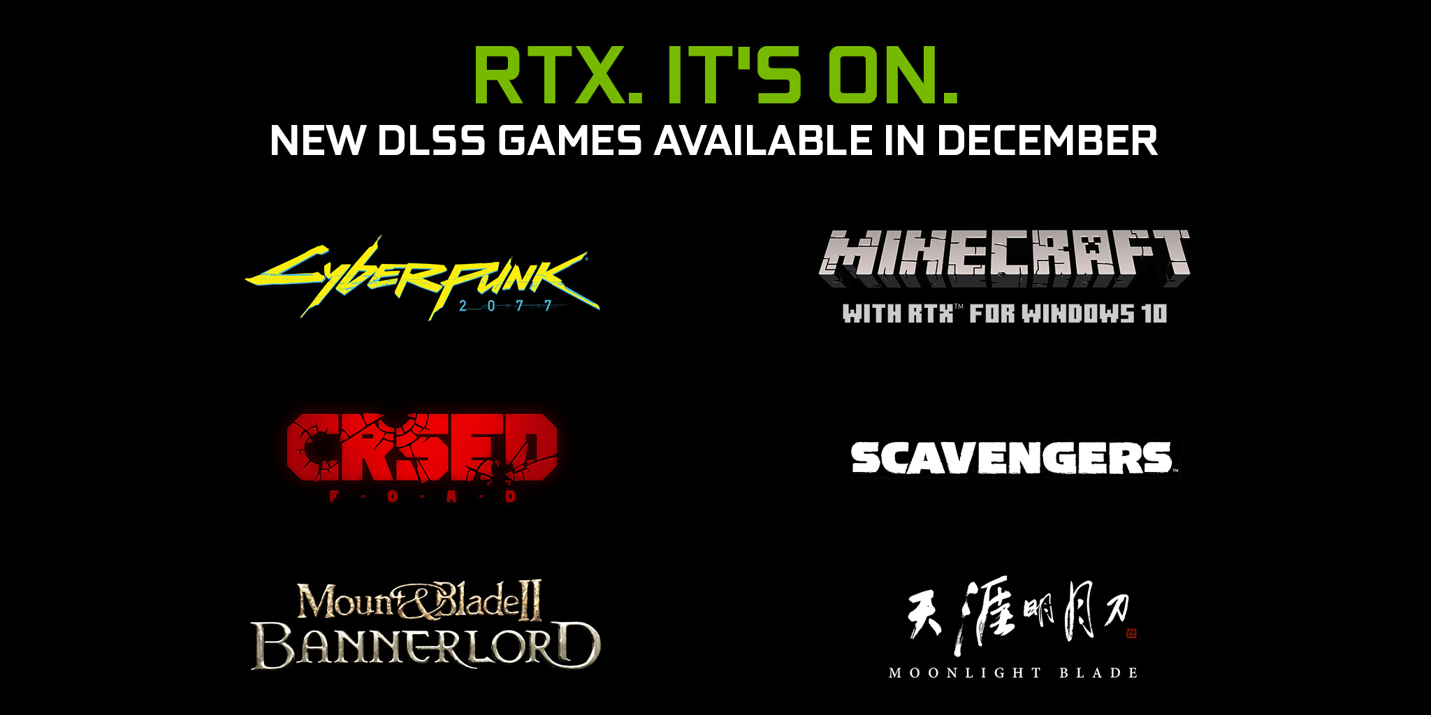 Cyberpunk 77 Minecraft With Rtx And 4 New Games Add Nvidia Dlss This December