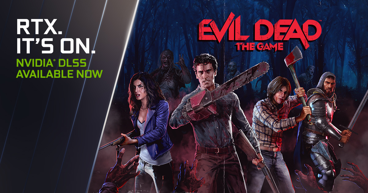 Evil Dead: The Game  4K NVIDIA DLSS Comparison 