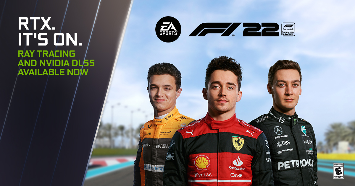 F1 22 Out Now: Experience Incredible Ray-Traced Realism, and Accelerate  Frame Rates By More Than 2X With NVIDIA DLSS, GeForce News