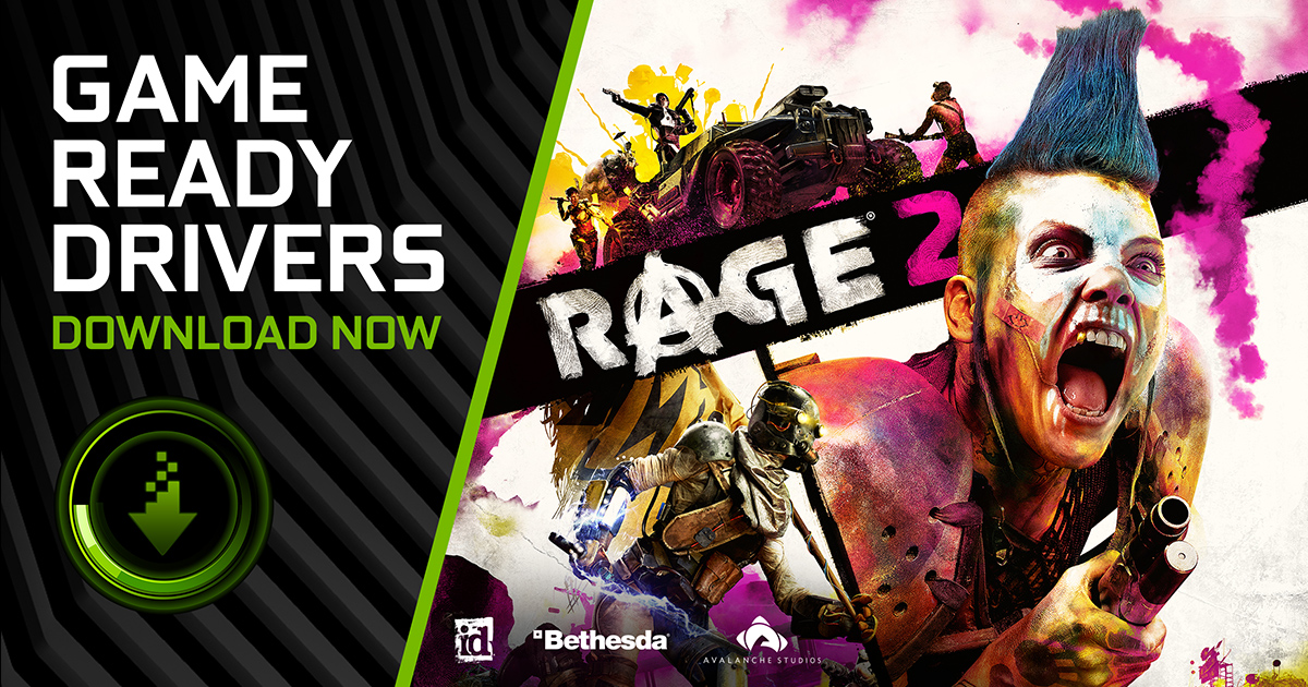 New Game Ready Driver Supports Rage 2 