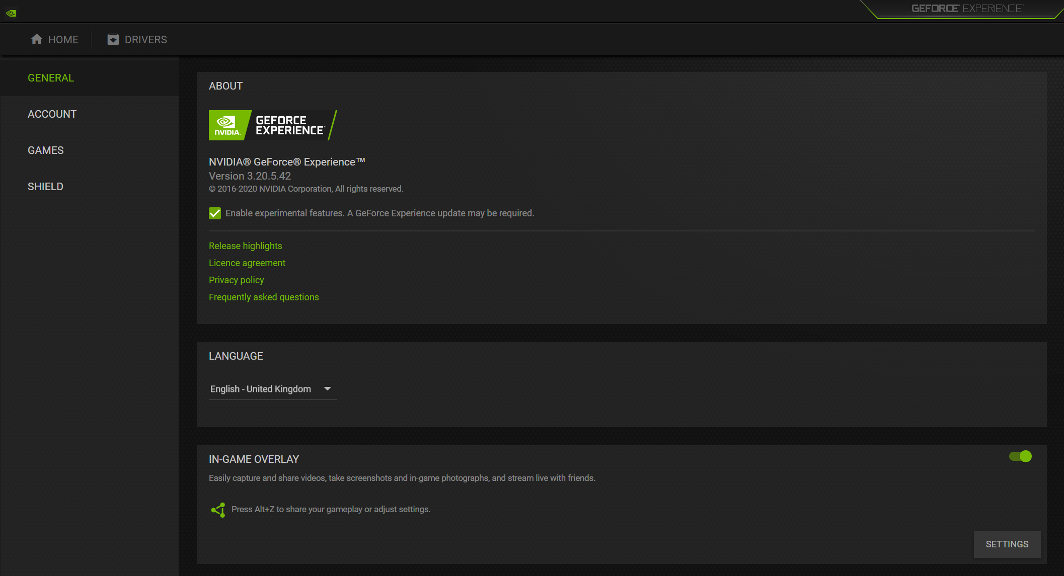 Game Ready\ NVIDIA GeForce Experience GeForce Experience 2.10.0 Is a Great ...