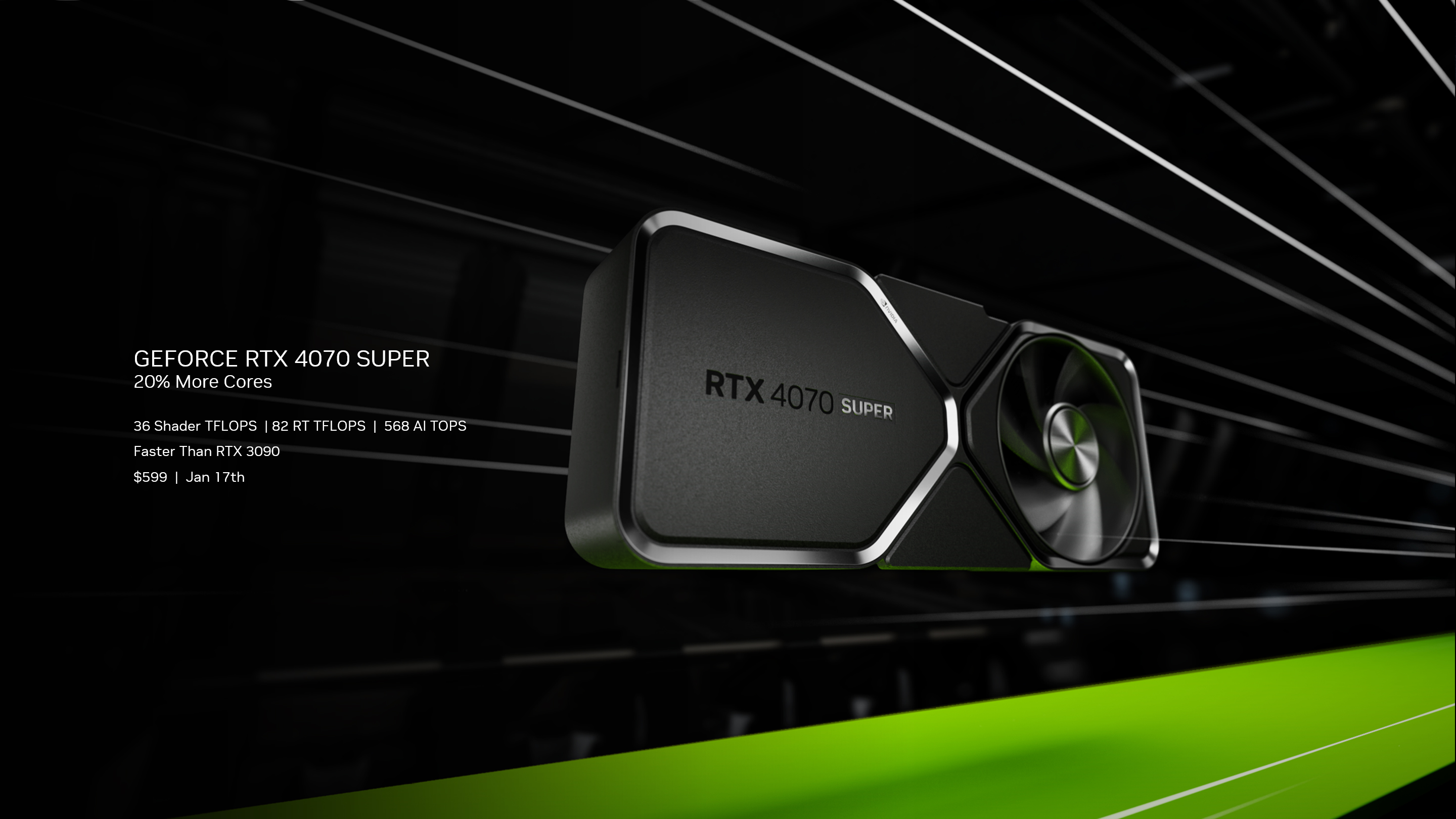 GeForce RTX 40 SUPER Series Graphics Cards Launching This January