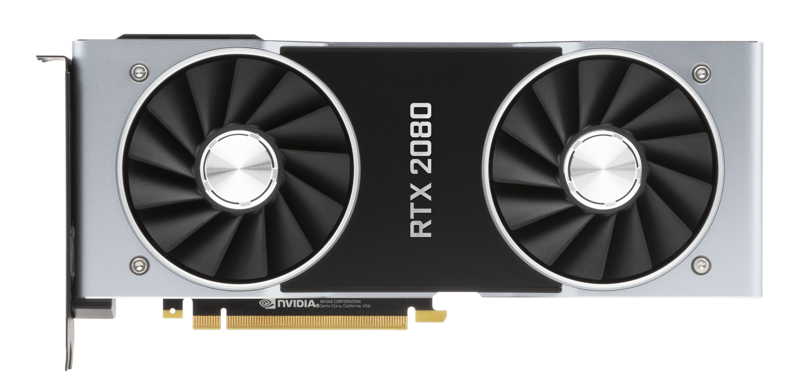 Geforce Rtx Founders Edition Grafikkort Nedkylda Tysta Och