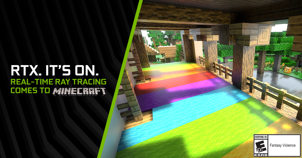 Minecraft with RTX: The World's Best Selling Videogame Is Adding Ray Tracing, GeForce News