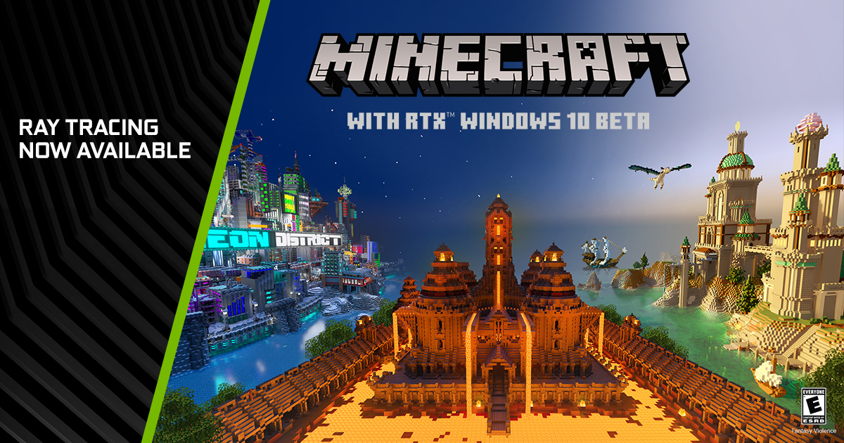 Minecraft With Rtx Beta が公開されました