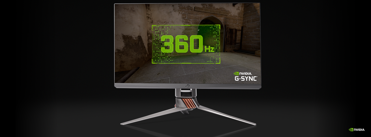 NVIDIA Intros World's First 360 Hz G-SYNC Esports Gaming Monitor