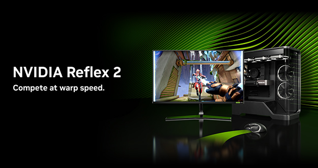 NVIDIA Reflex 2 With New Frame Warp Technology Reduces Latency In Games By Up To 75%