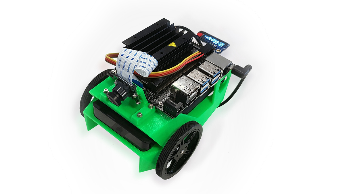 直売直送 JetBot AI Kit NVIDIA Jetson Nano AI ロボット (02 Jetson Nano なし) 幼児教育、教材 