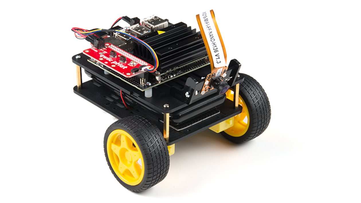 直売直送 JetBot AI Kit NVIDIA Jetson Nano AI ロボット (02 Jetson Nano なし) 幼児教育、教材 