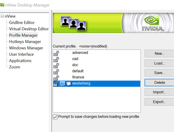 nview desktop manager should