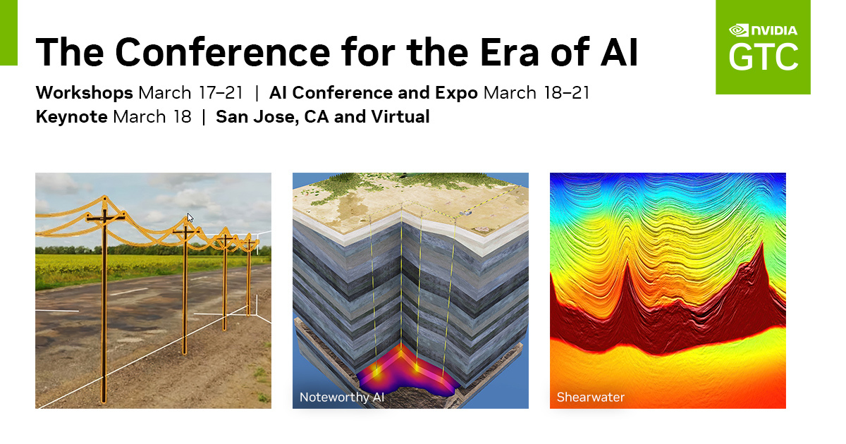 Oil and Gas Conference Sessions NVIDIA GTC 2024