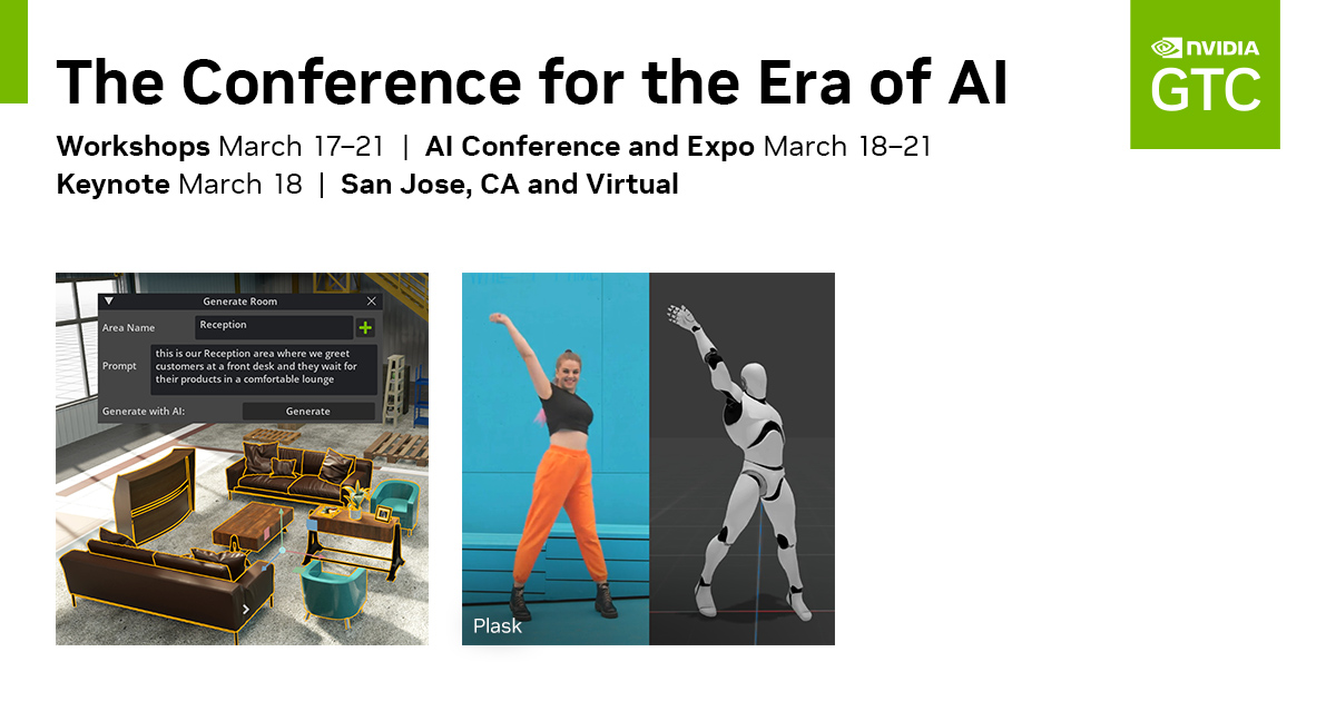 Generative AI Conference Sessions NVIDIA GTC 2024